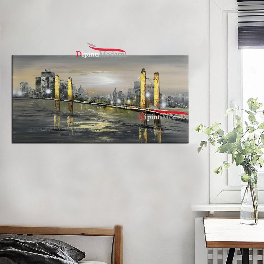 QUADRO MODERNO PONTE DI BROOKLYN