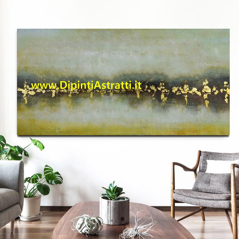 QUADRO ASTRATTO MARE PIATTO